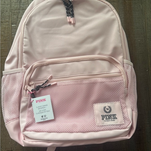 Victoria's Secret Handbags - Victoria's Secret Pink-Pink backpack in Dollhouse Pink-Original price is $49.95